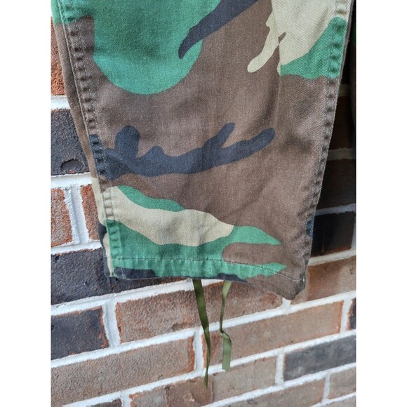 Vintage Propper Pants Mens XL Regular Woodland Camo BDU Ripstop 1998 - Picture 4 of 10